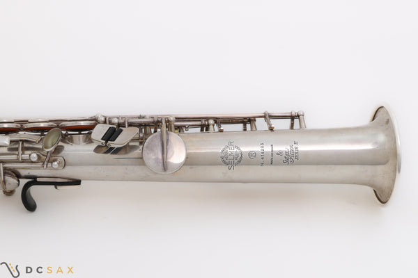 Selmer Series II Soprano Saxophone, Silver Plated