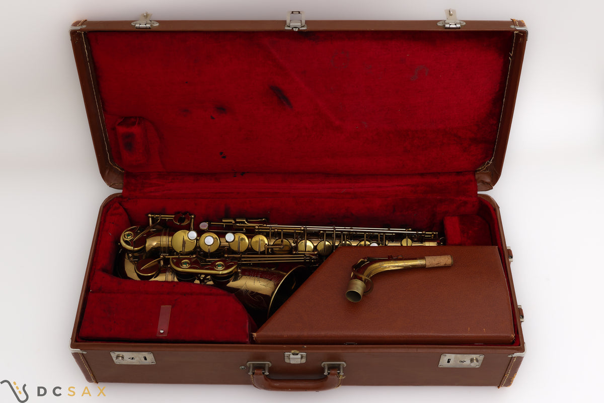 1965 127,xxx Selmer Mark VI Alto Saxophone, Original Lacquer, Video