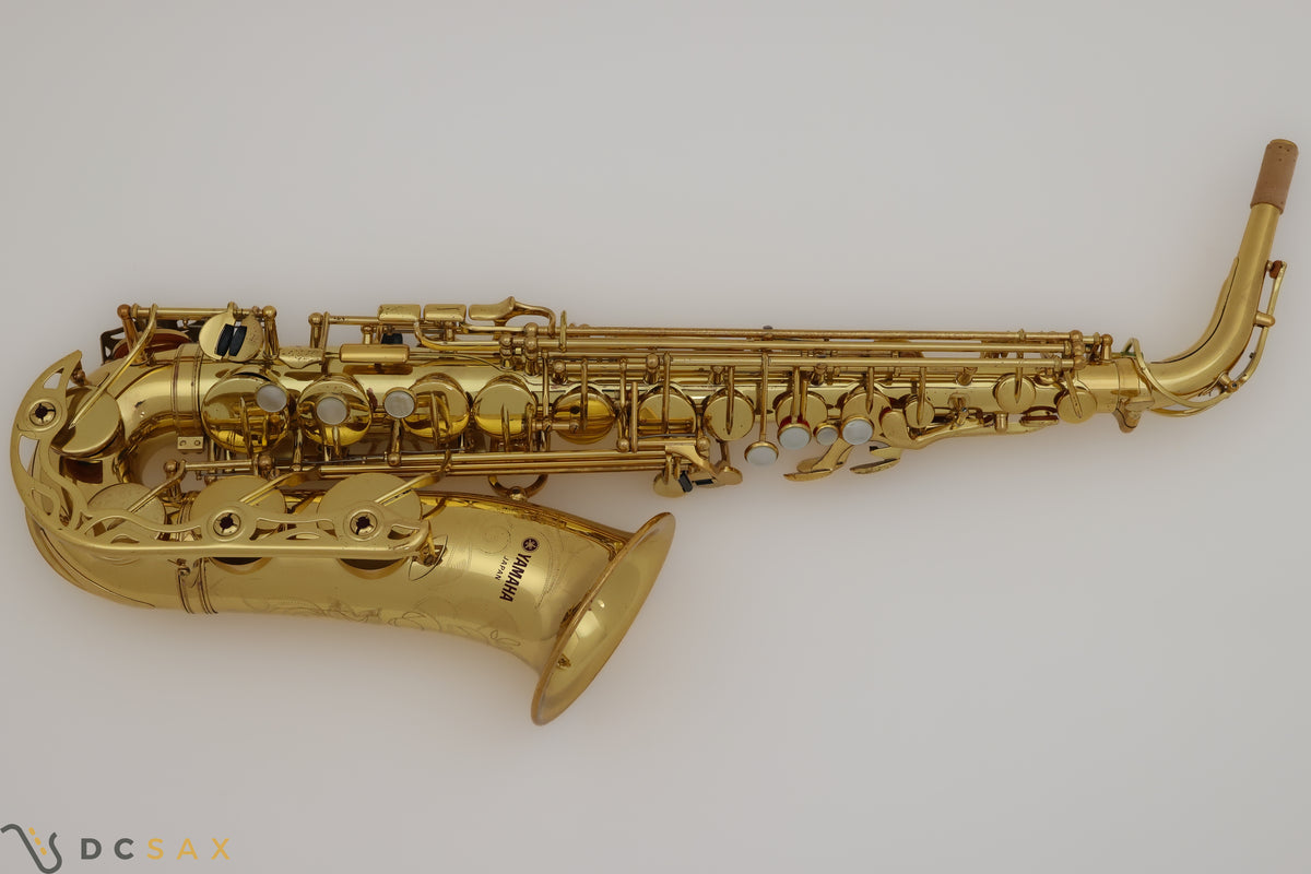 ヤマハ 紫ラベル YAS-62 アルトサックス、極美品、整備済み
