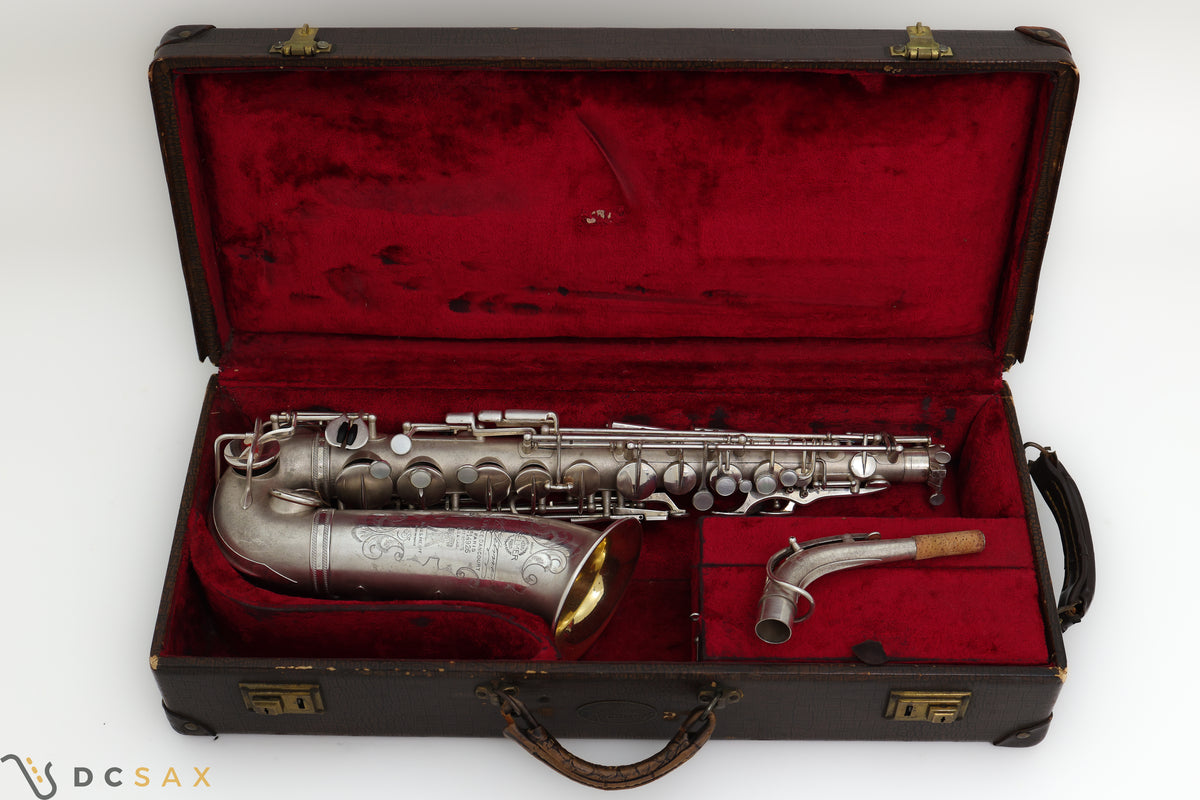 1931 14,xxx Selmer Cigar Cutter Alto Saxophone, Video