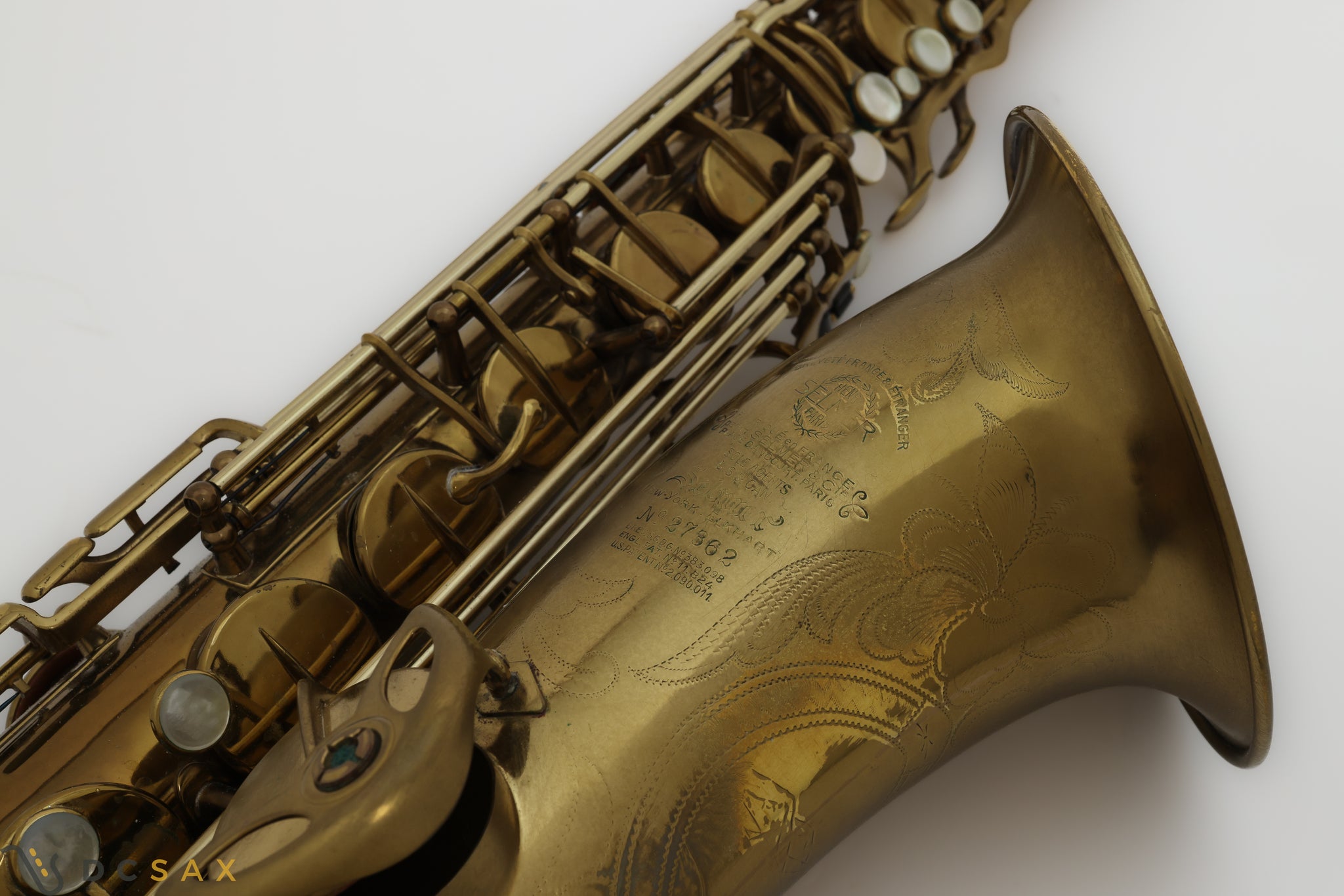 1938 27,xxx Selmer Balanced Action (BA) Tenor Saxophone