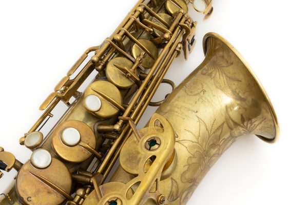 1951 48,xxx Selmer Super Balanced Action Alto Saxophone, Overhaul, Video