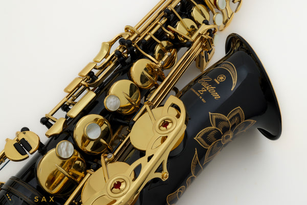 Yamaha Custom YAS-82Zii Black Lacquer Alto Saxophone, Near Mint