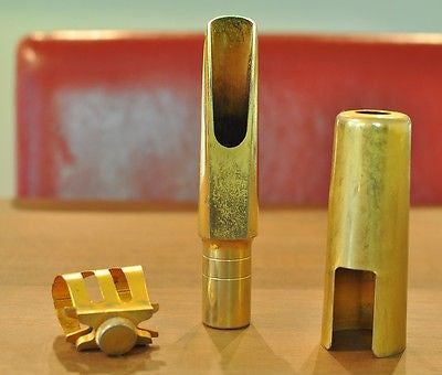 Vintage Otto Link Flordia NO USA Baritone Saxophone Mouthpiece, Orig Lig, Cap