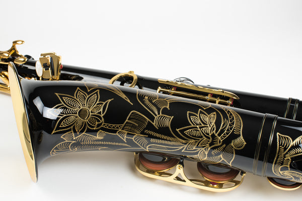 Yamaha Custom 82Z Tenor Saxophone Black Lacquer Mint Condition!