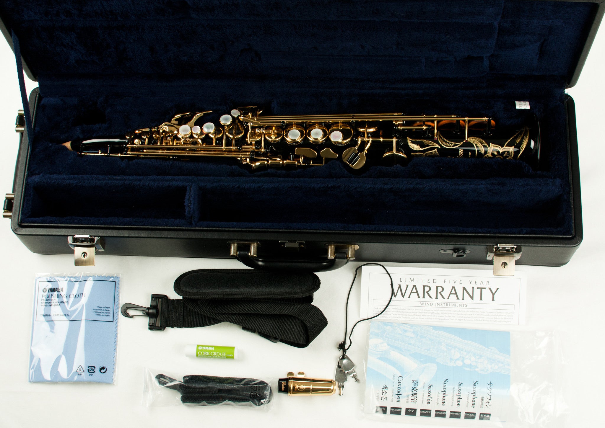 Yamaha Custom YSS-82ZRB Soprano Saxophone