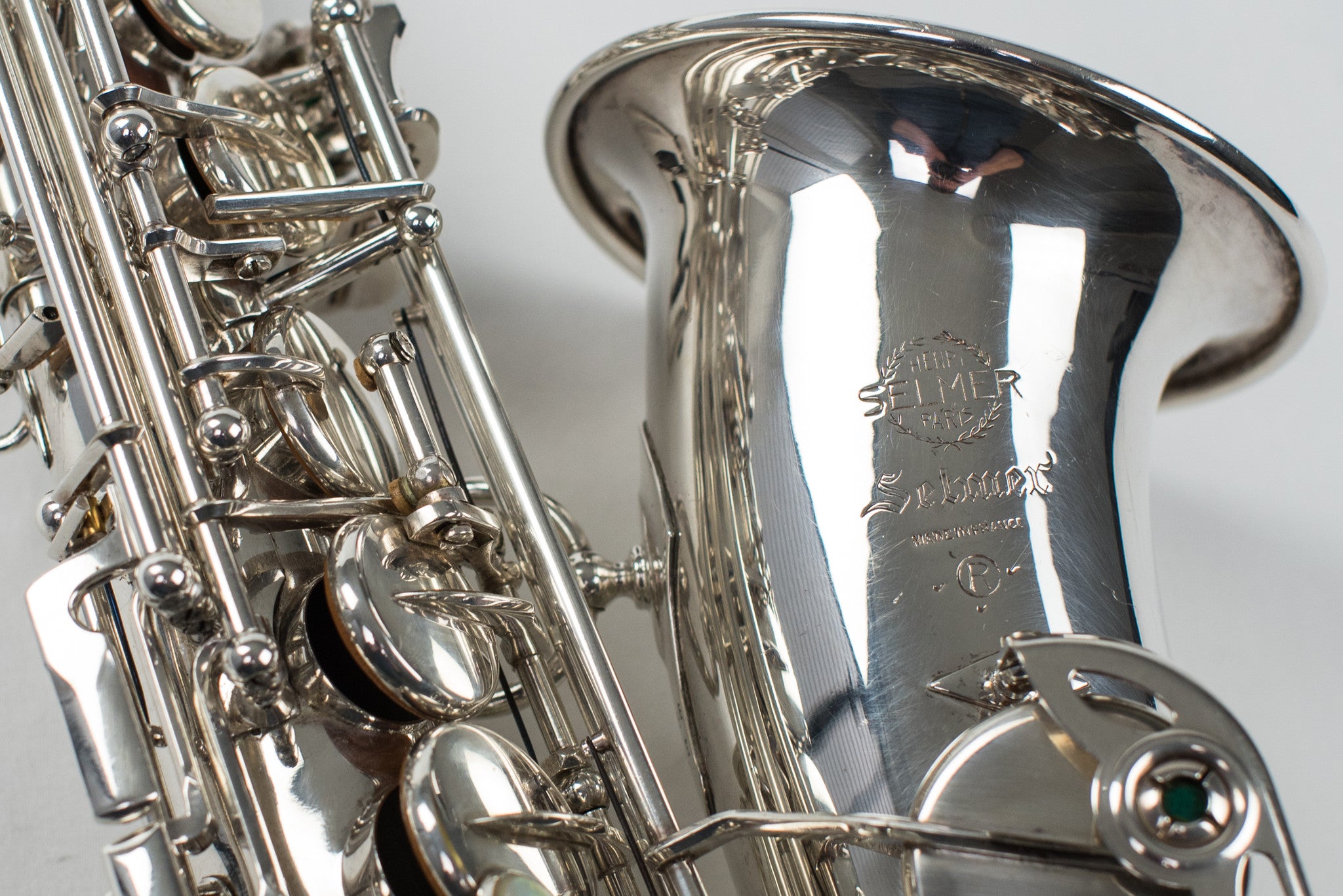 138,xxx Selmer Mark VI Alto Saxophone, 100% Silver Plating, High F#, SANBORN S/N