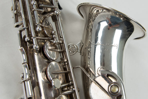 Courtois Beaugnier Silver Alto Saxophone "The Face"