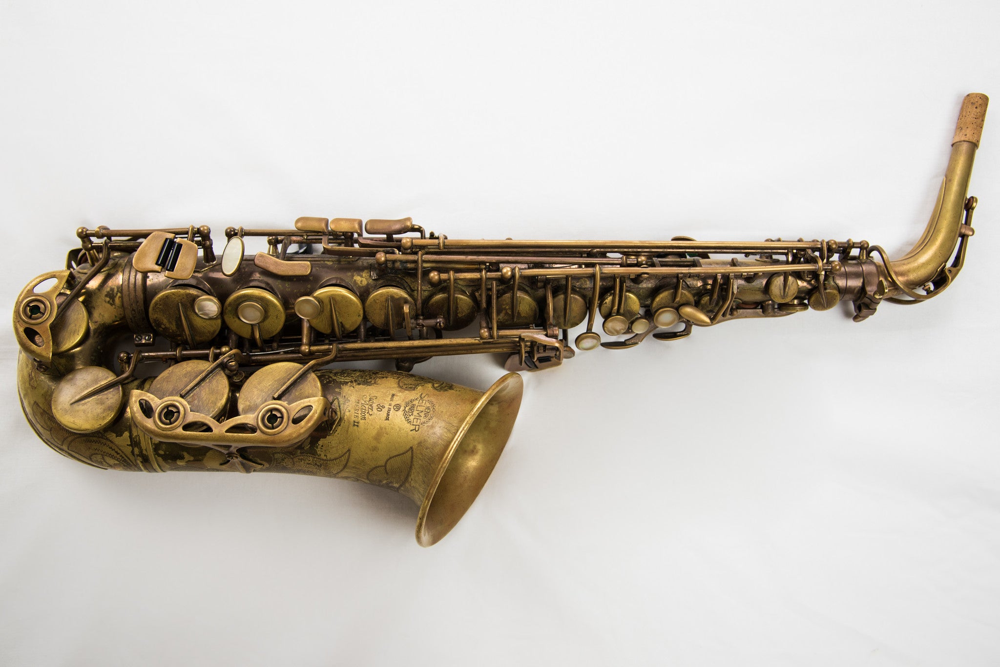 Selmer Super Action Series II Alto Saxophone UNLACQUERED