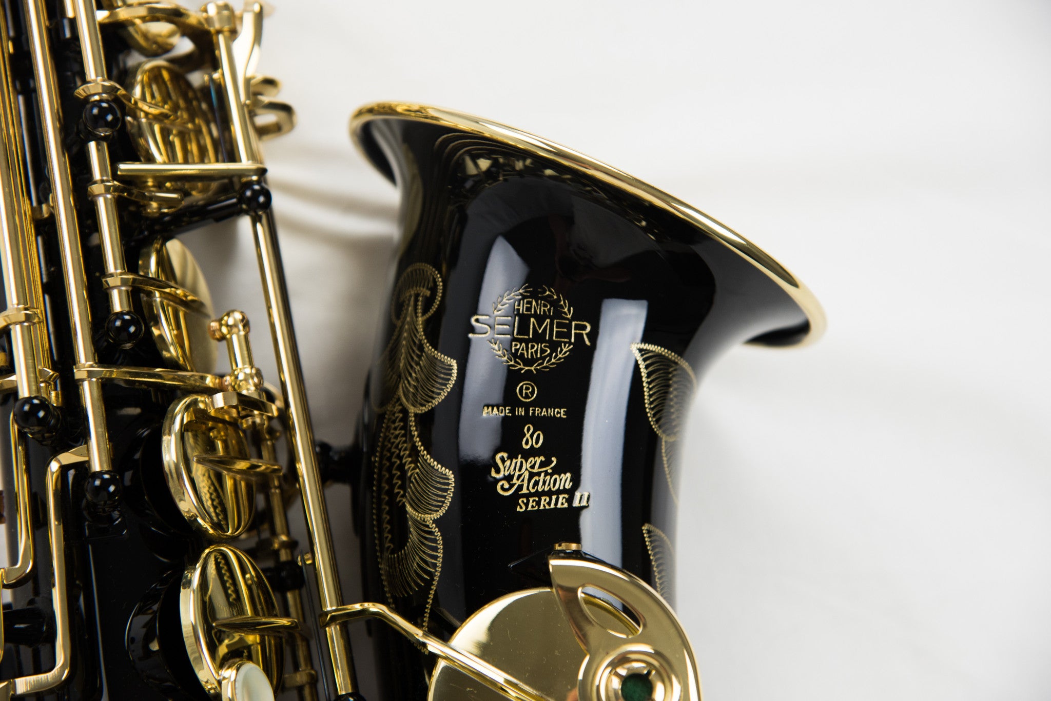 Selmer Super Action Series II Alto Saxophone BLACK LACQUER MINT