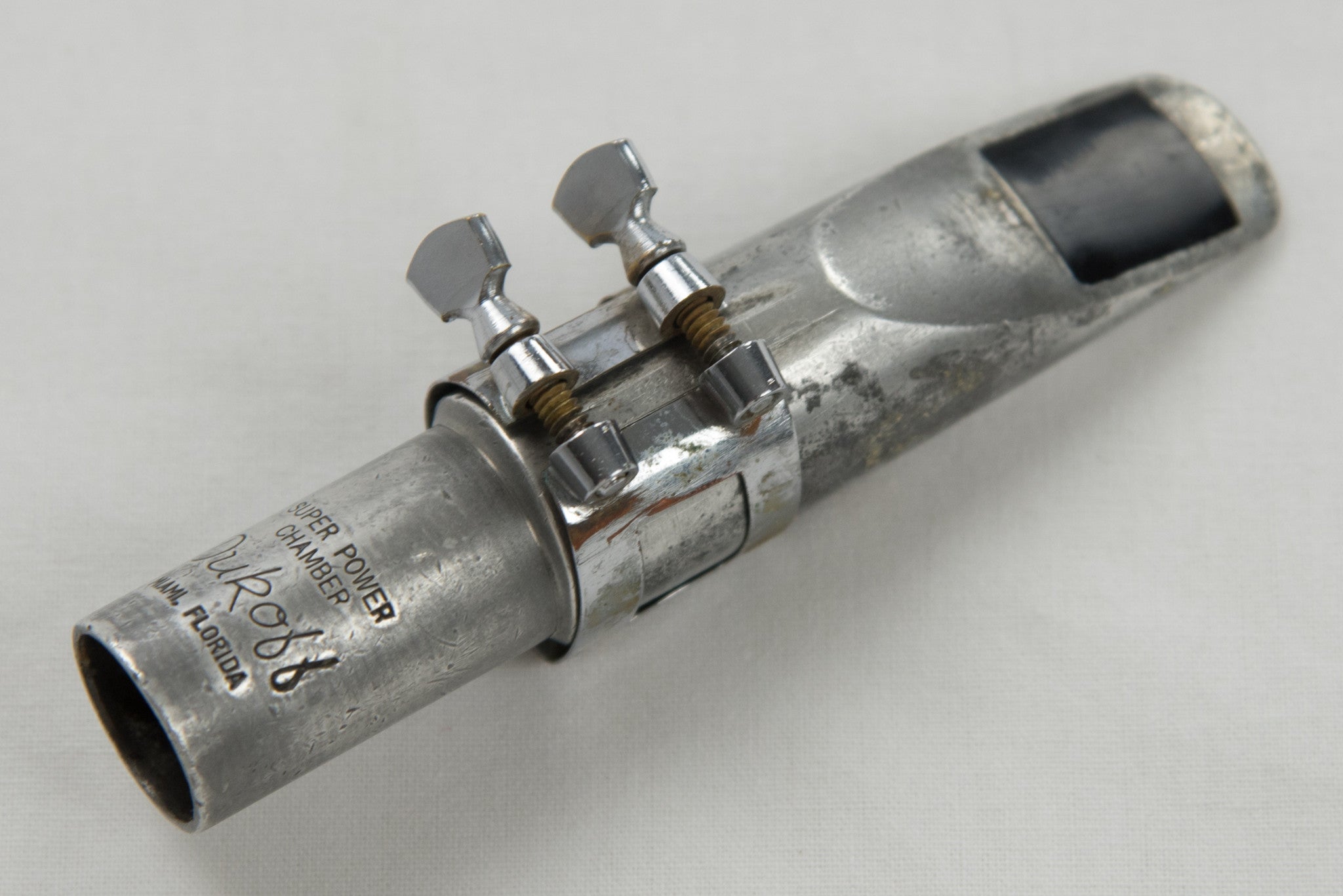 Bobby Dukoff マイアミ フロリダ　テナーサックス　D6 Dukoff MIAMI FLORIDA Super Power Chamber Tenor Saxophone Mouthpiece D6
