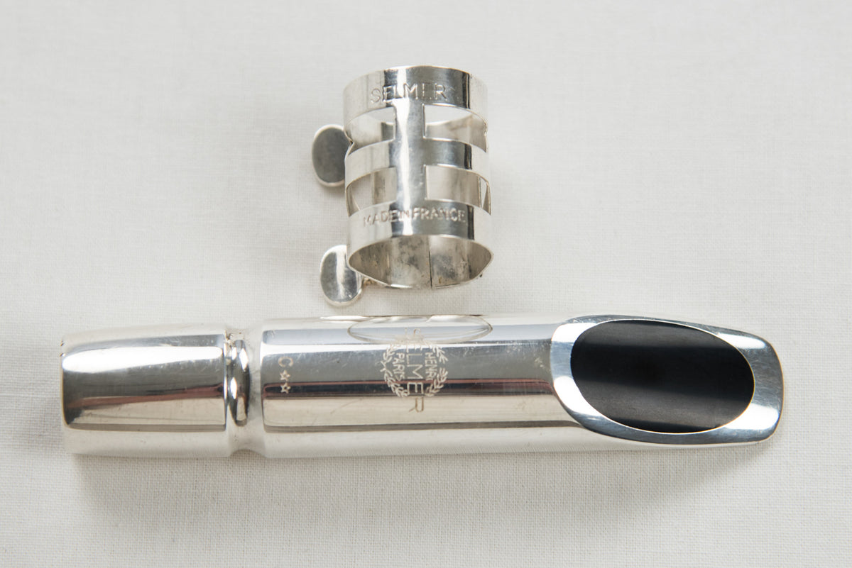 Selmer Metal Jazz Tenor Saxophone Mouthpiece C** With Ligature