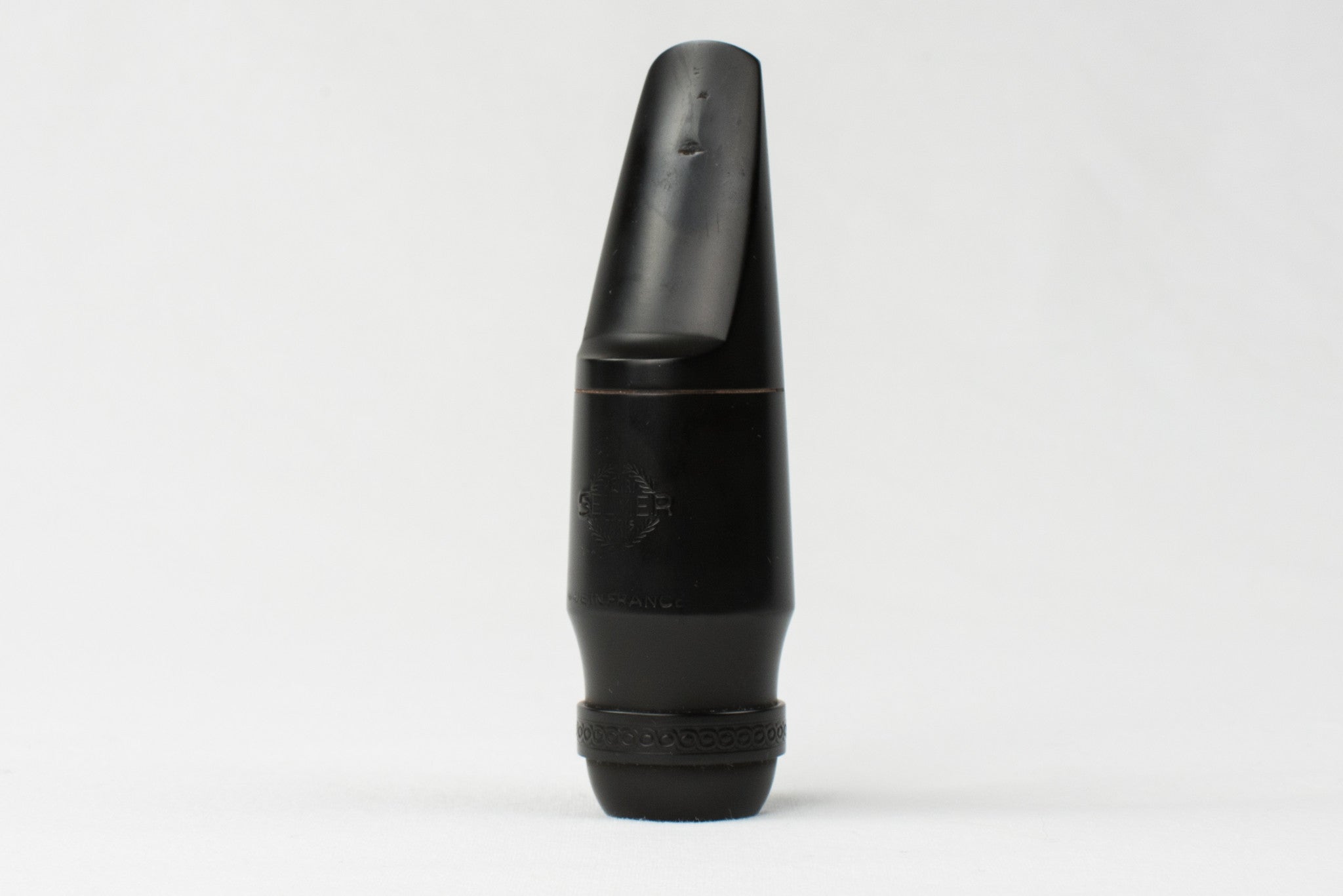 Larry deals teal mouthpiece