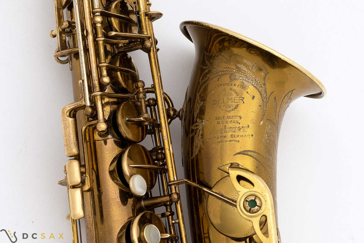 Selmer Super Balanced Action SBA Alto Saxophone, 96% Original Lacquer, Video