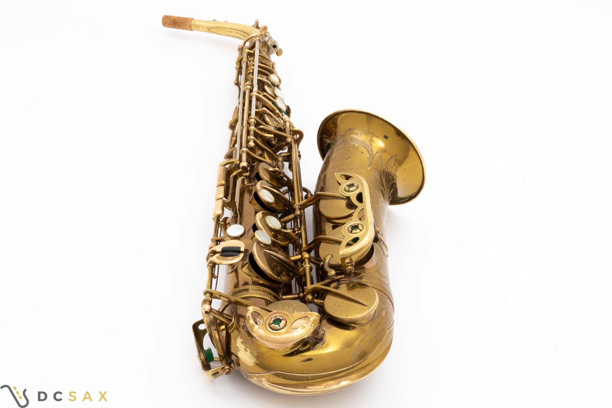 Selmer Super Balanced Action SBA Alto Saxophone, 96% Original Lacquer, Video