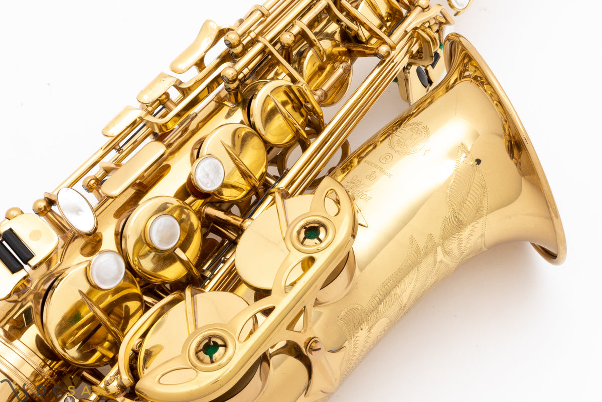 Selmer Super Action 80 Alto Saxophone, Near Mint, Video