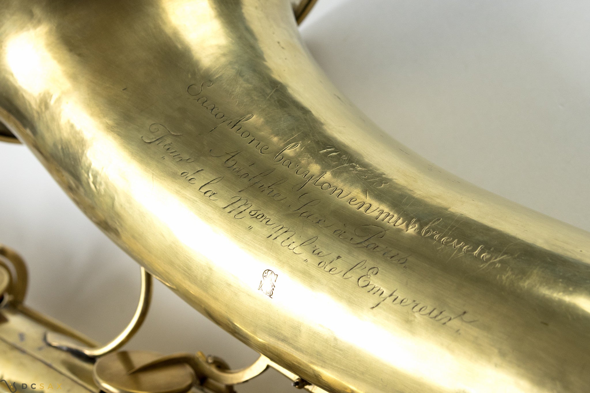 1855 Adolphe Sax Baritone Saxophone