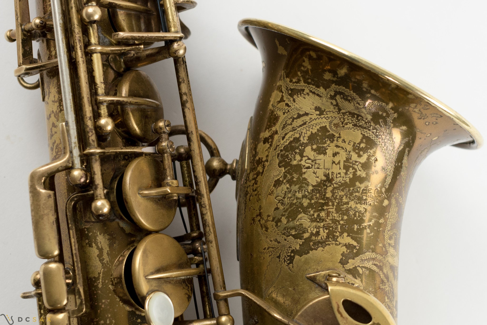 1954 Selmer Mark VI Alto Saxophone With Double S Neck For Sale