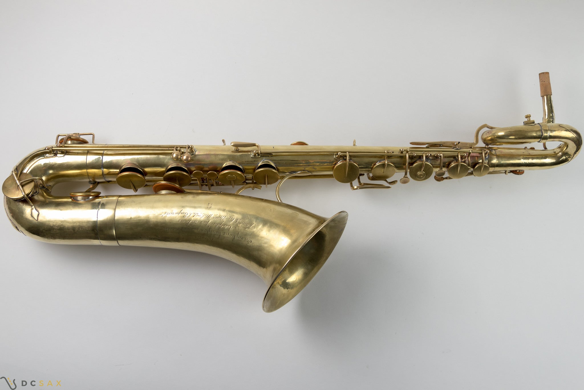 1855 Adolphe Sax Baritone Saxophone