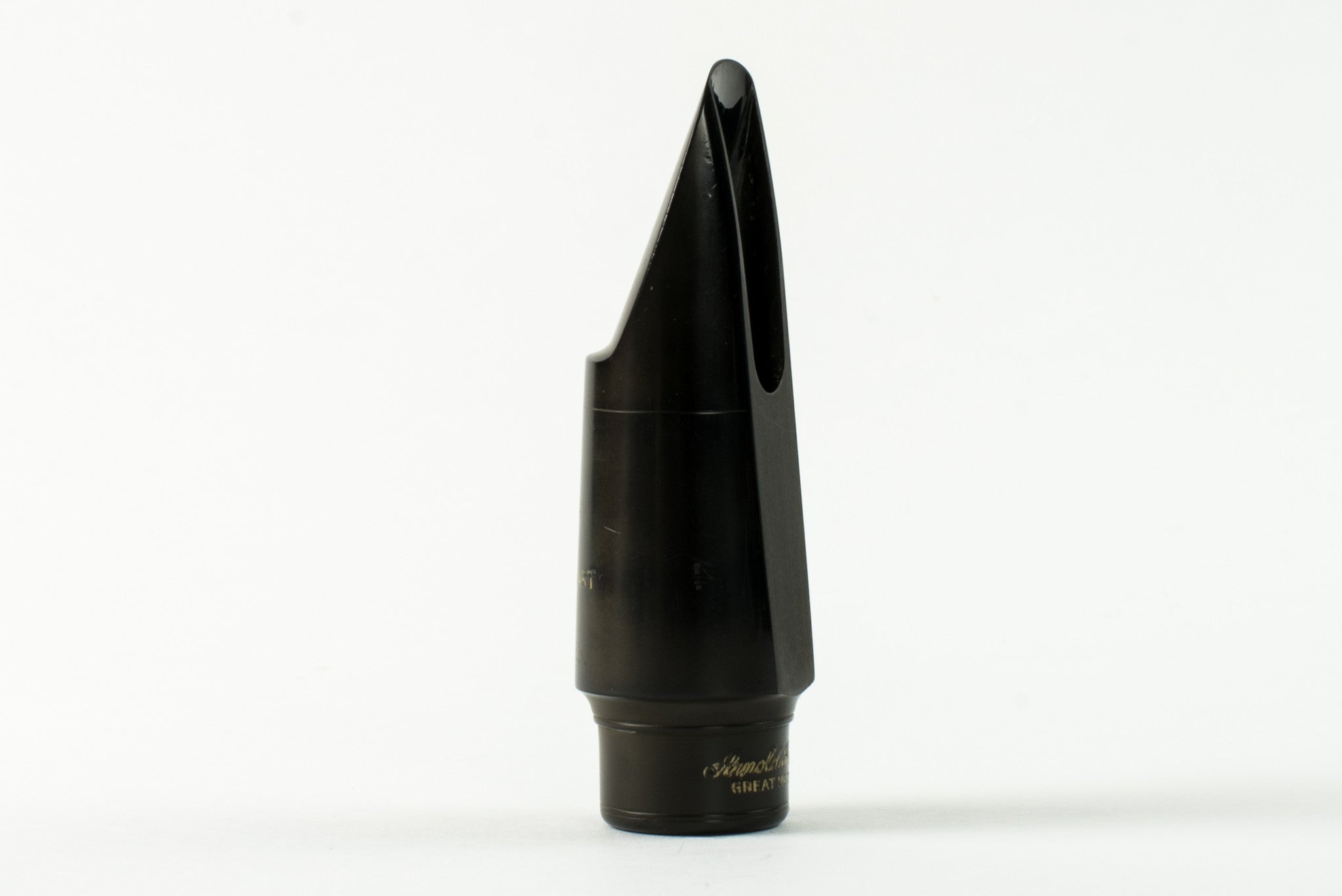 Brilhart Hard Rubber Tenor Saxophone Mouthpiece, Great Neck, "Designed By" Model