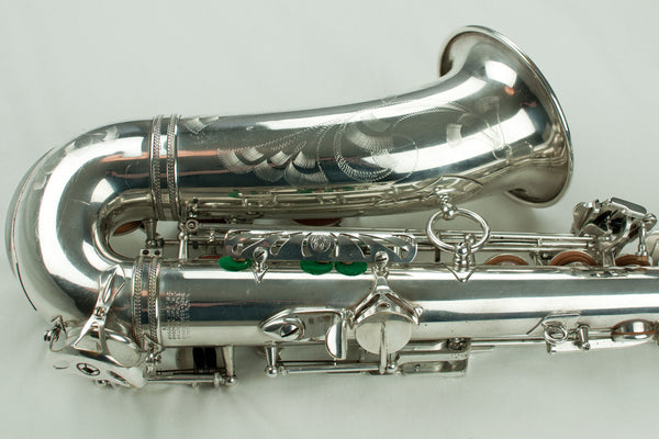 1958 80,xxx Selmer Mark VI Alto Saxophone MEDIUM BOW ORIGINAL SILVER