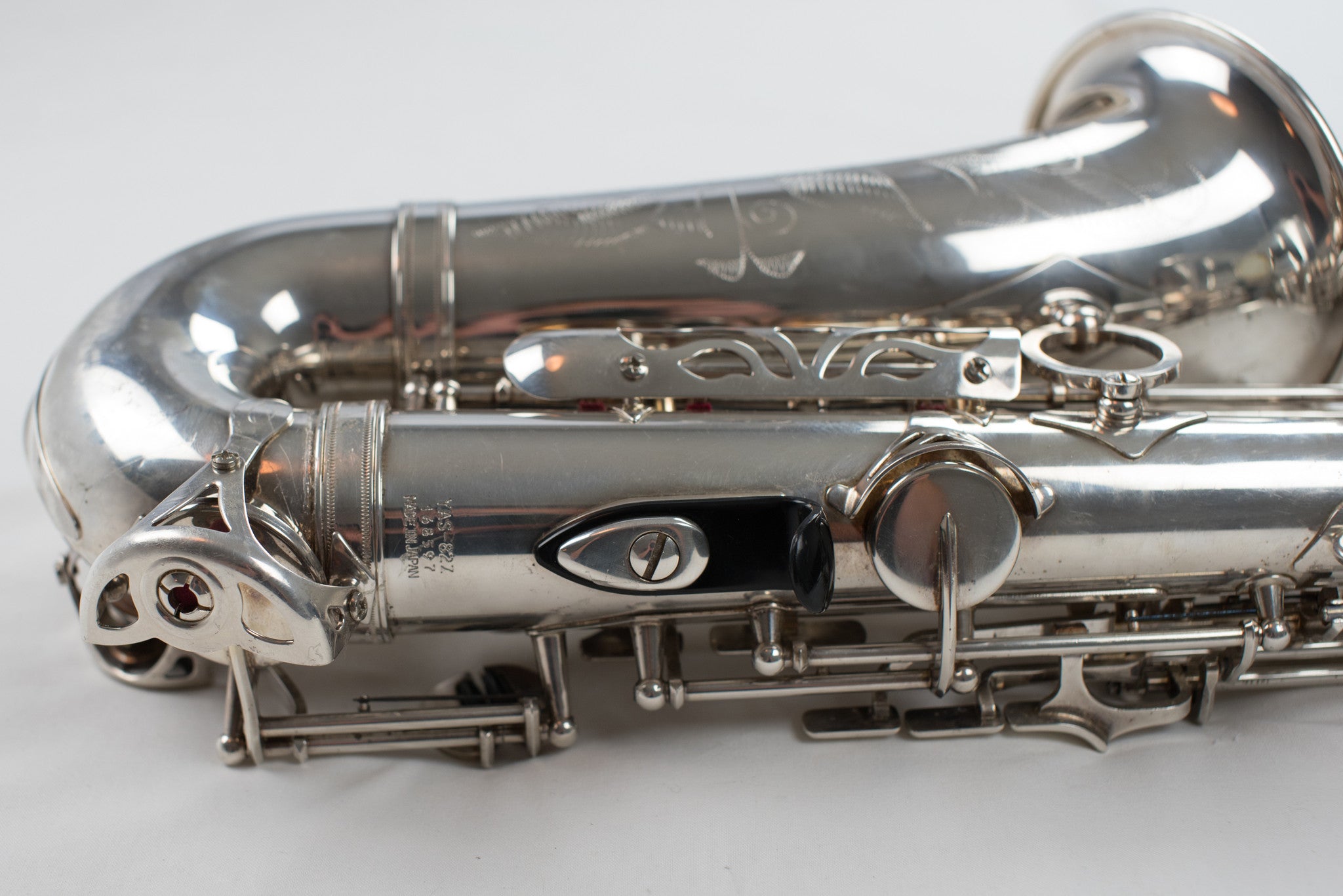 Yamaha Custom 82Z Alto Saxophone, Silver Plated