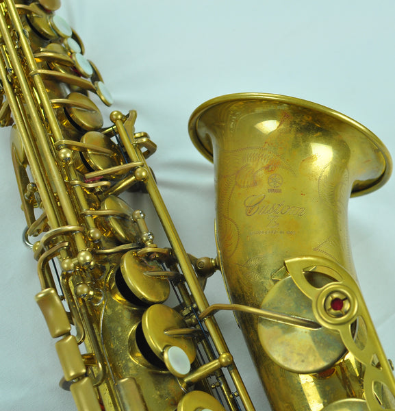 Yamaha Custom YAS-82ZU Alto Saxophone Unlacquered