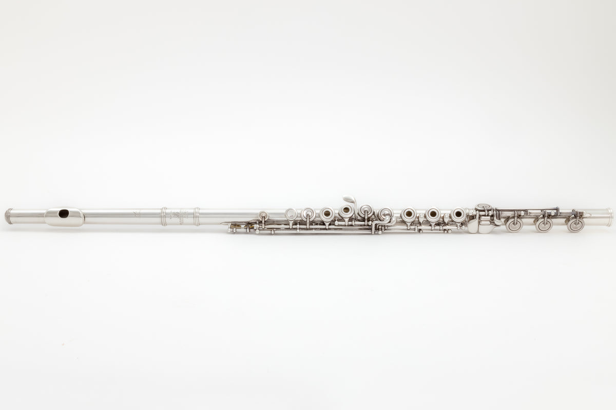 Brannen-Cooper Handmade Sterling Silver Flute #2493