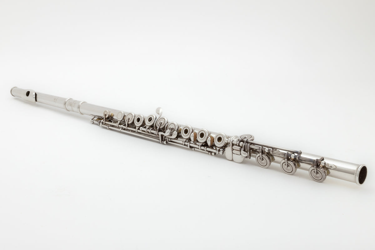 Brannen-Cooper Handmade Sterling Silver Flute #2493