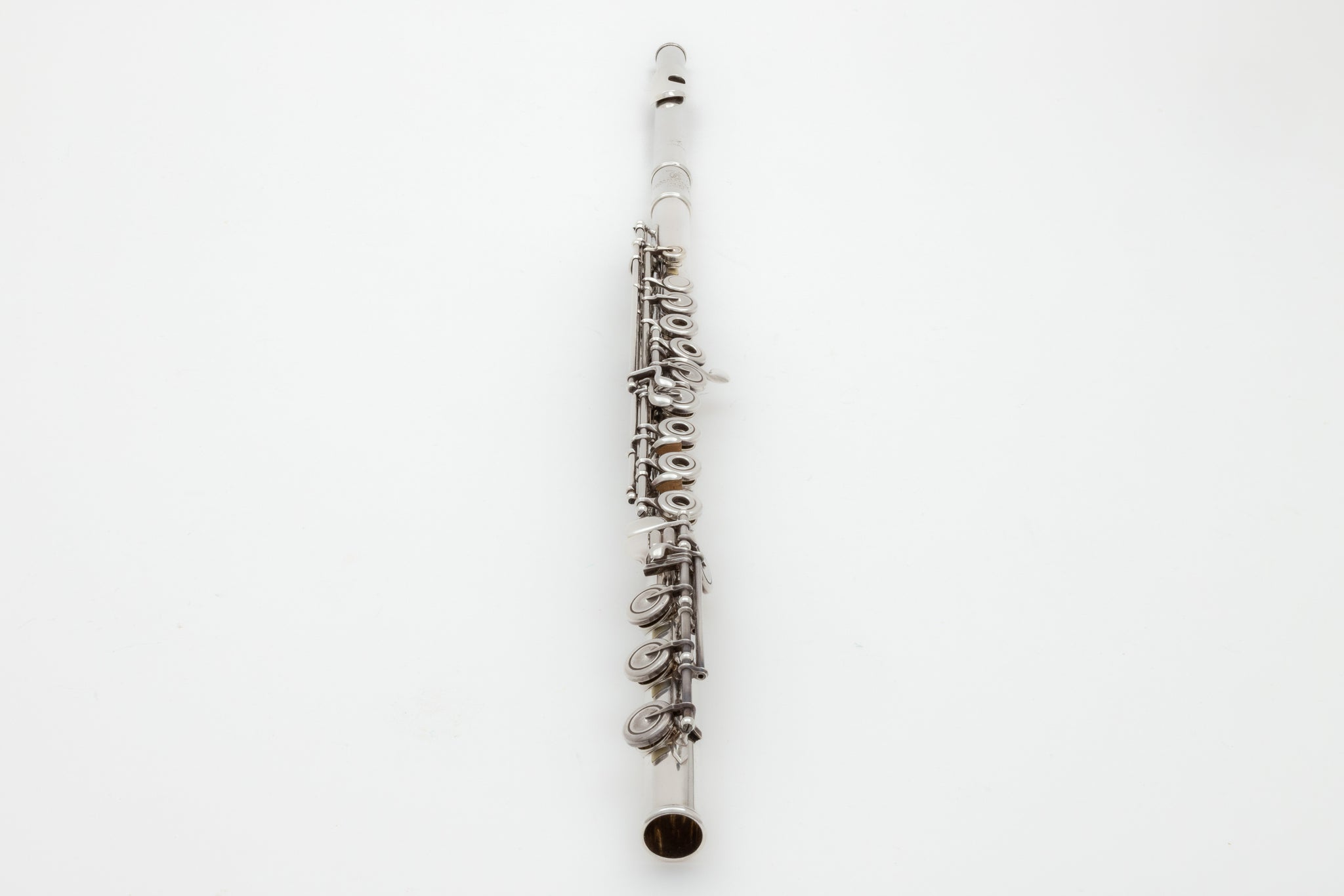 Brannen-Cooper Handmade Sterling Silver Flute #2493