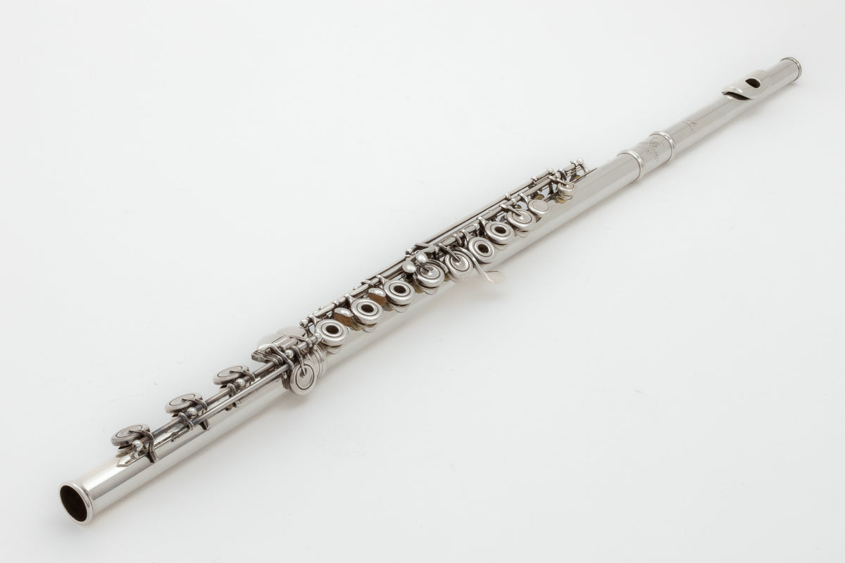 Brannen-Cooper Handmade Sterling Silver Flute #2493