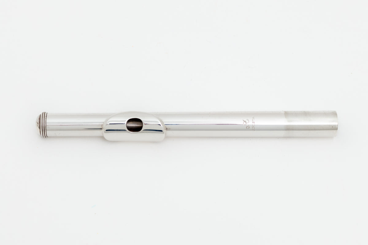 Brannen-Cooper Handmade Sterling Silver Flute #2493