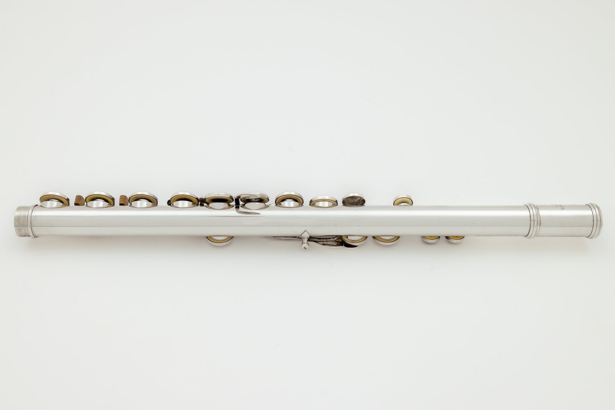 Brannen-Cooper Handmade Sterling Silver Flute #2493