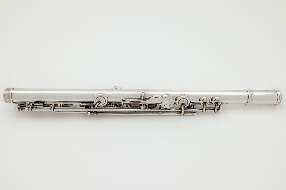 Brannen-Cooper Handmade Sterling Silver Flute #2493