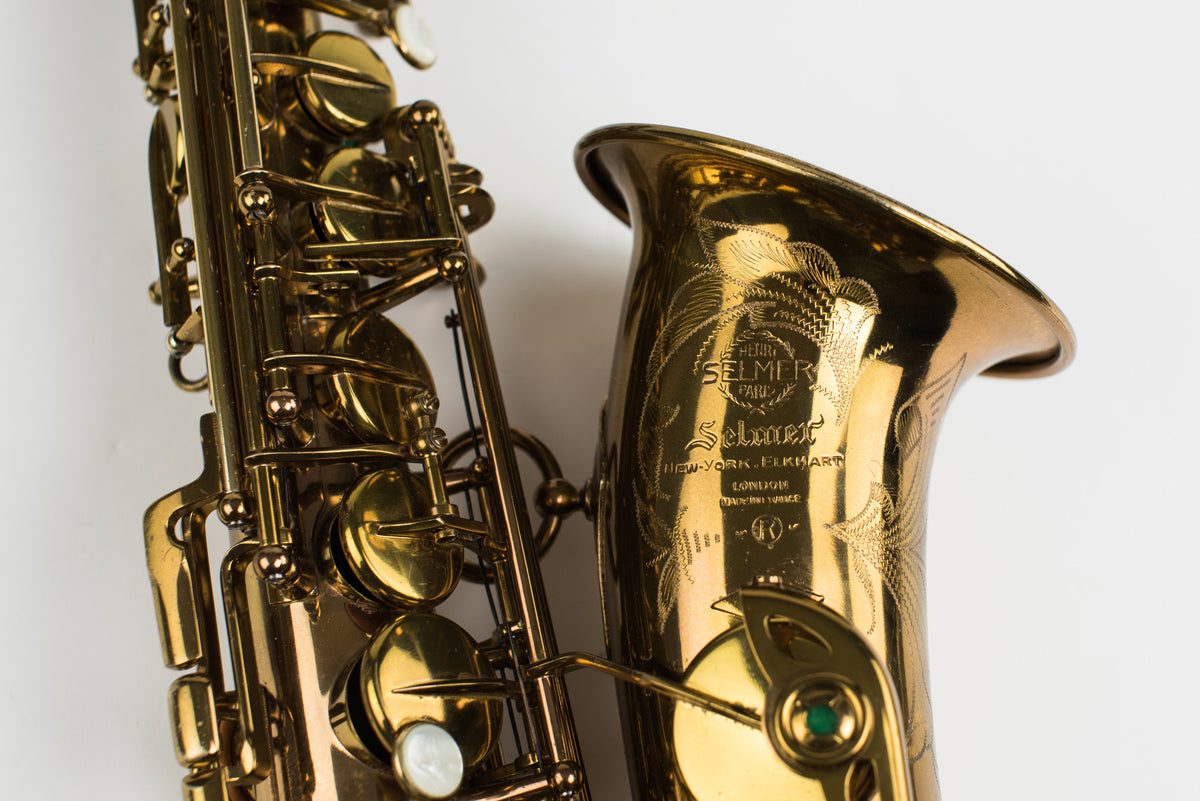 1965 124,xxx Selmer Mark VI Alto Saxophone 99% Original Lacquer, Fresh Overhaul
