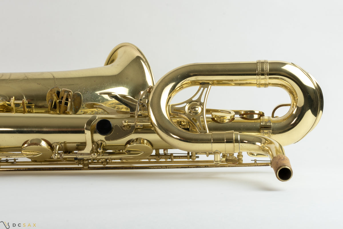 야마하 YBS-61 바리톤 색소폰 퍼플 라벨, 민트급(거의 새것)