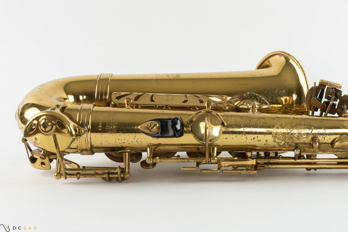 셀머 Mark VI 알토 색소폰, 오리지널 래커 95%, 영상 포함