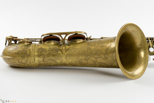 Ishimori Woodstone Tenor Saxophone, Near Mint Condition, Unlacquered Finish