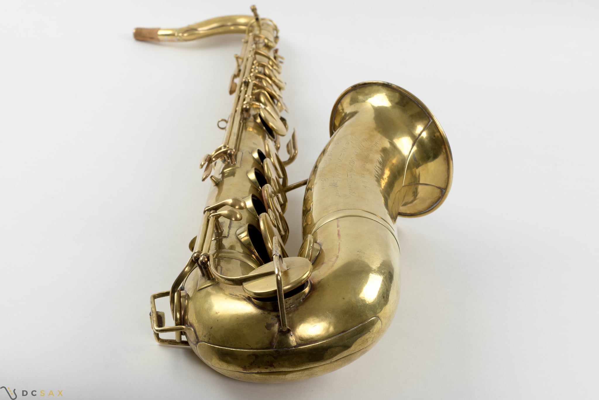 1870 Adolphe Sax Tenor Saxophone, Video Demo