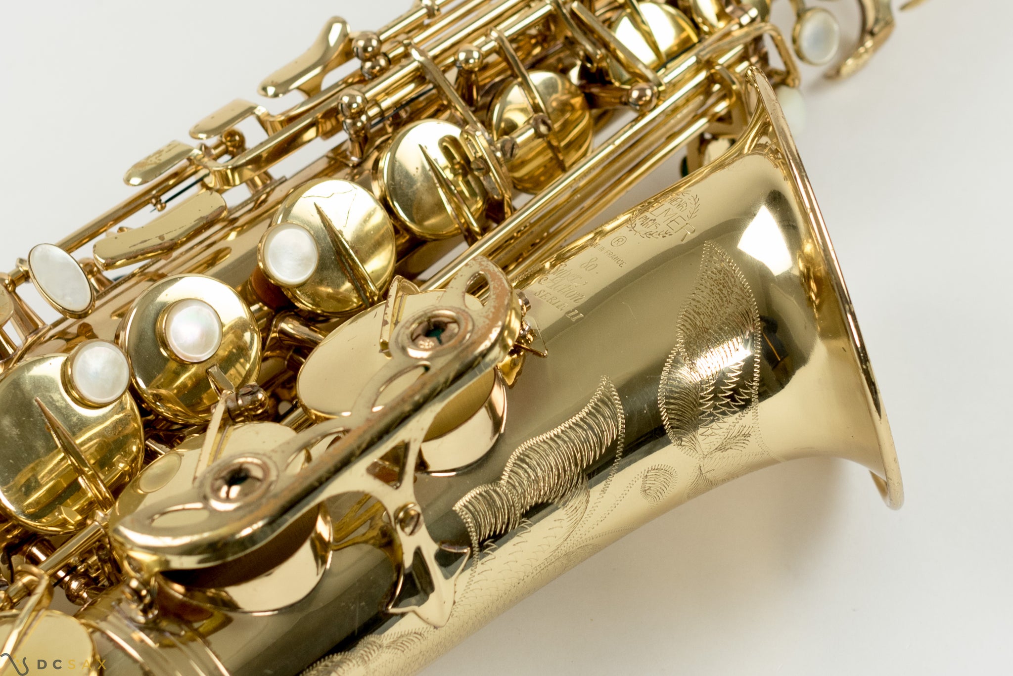 Selmer Super Action Series II Alto Saxophone, Fresh Repad