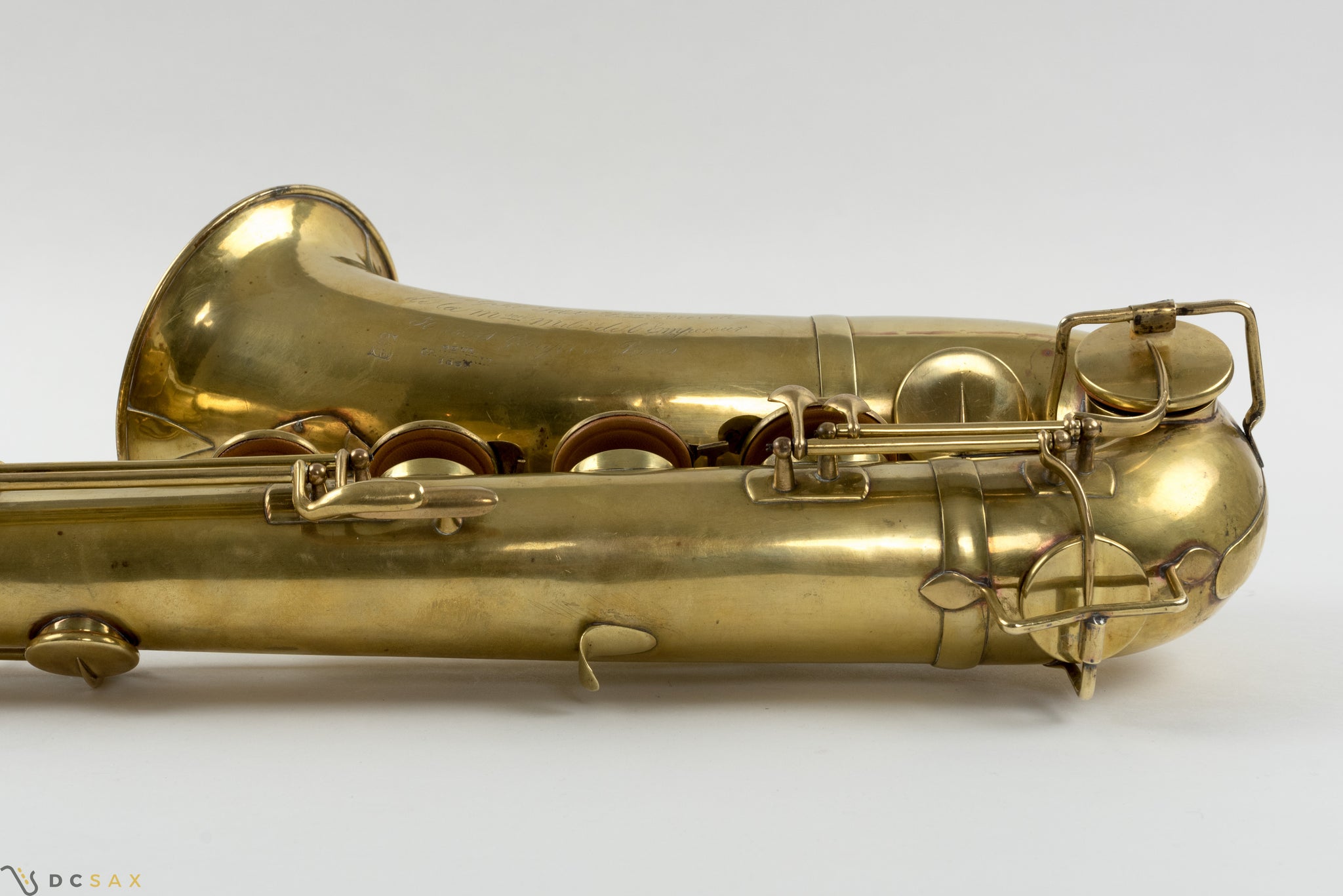 1870 Adolphe Sax Tenor Saxophone, Video Demo