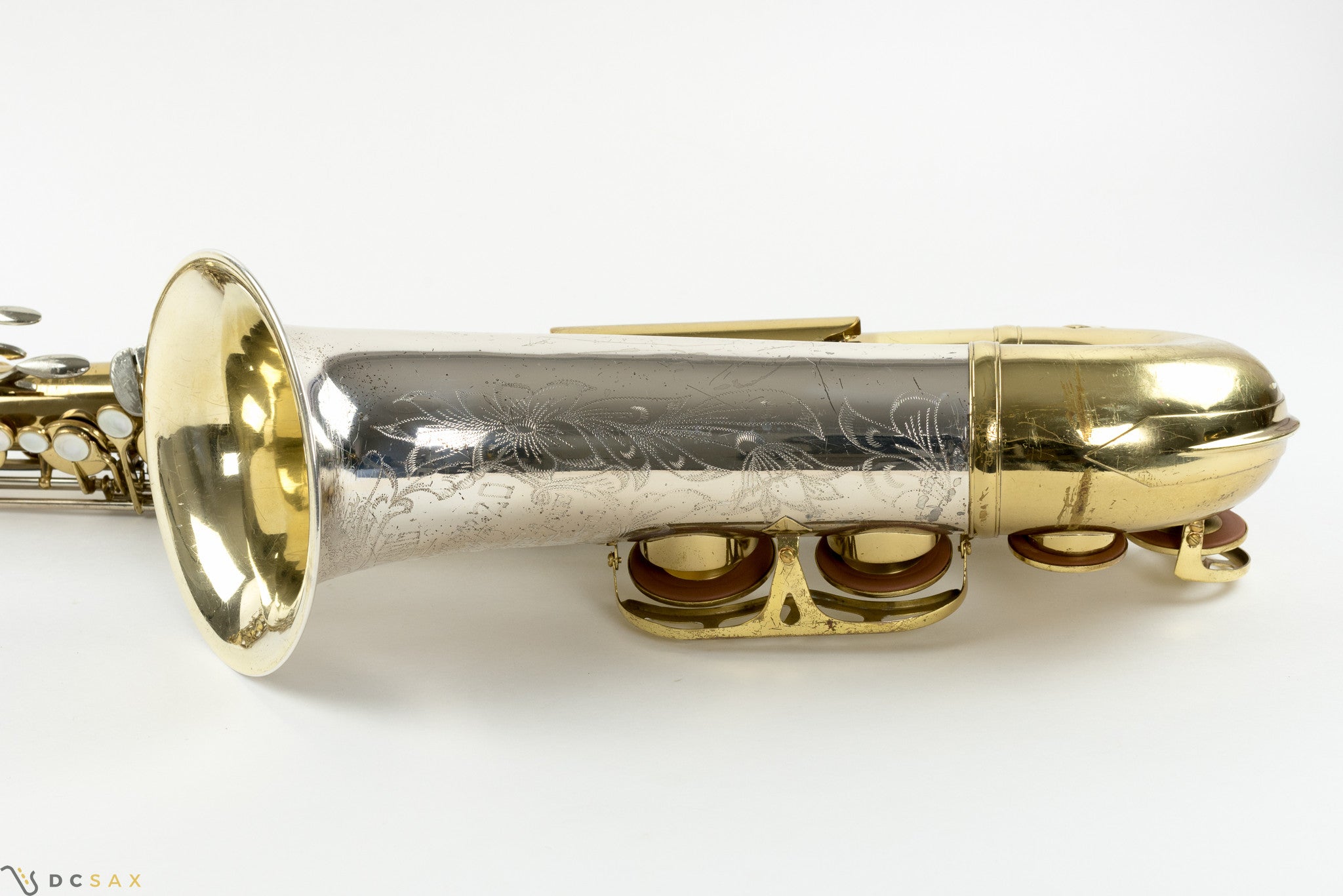 King Super 20 Silver Sonic Tenor Saxophone, Cleveland, Original Lacquer, Fresh Overhaul