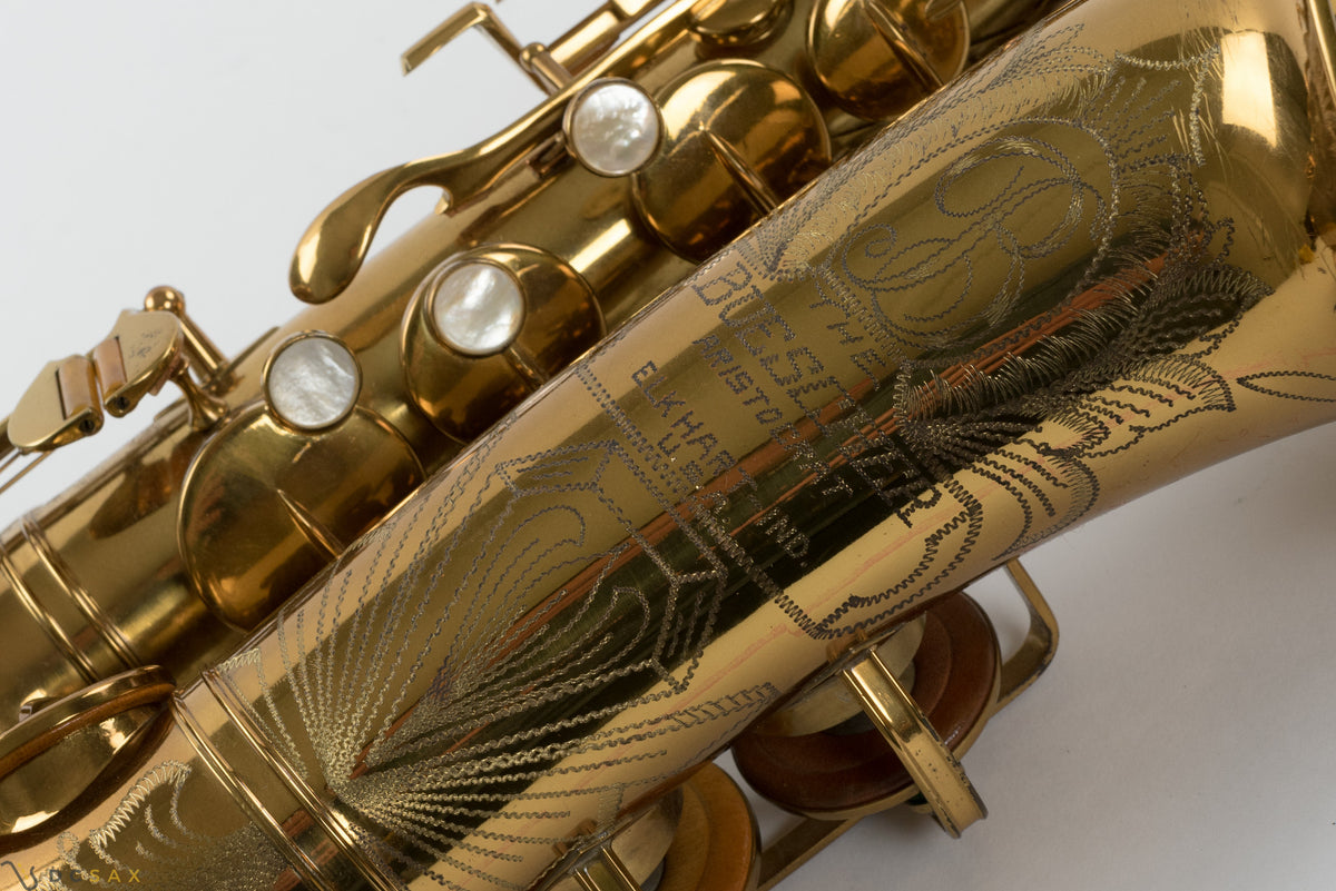 Buescher Aristocrat "Big B" Alto Saxophone, Near Mint