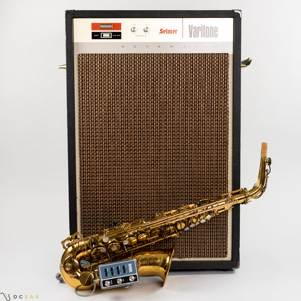 Selmer Mark VI Alto Saxophone, 99% Original Lacquer, WORKING VARITONE SETUP