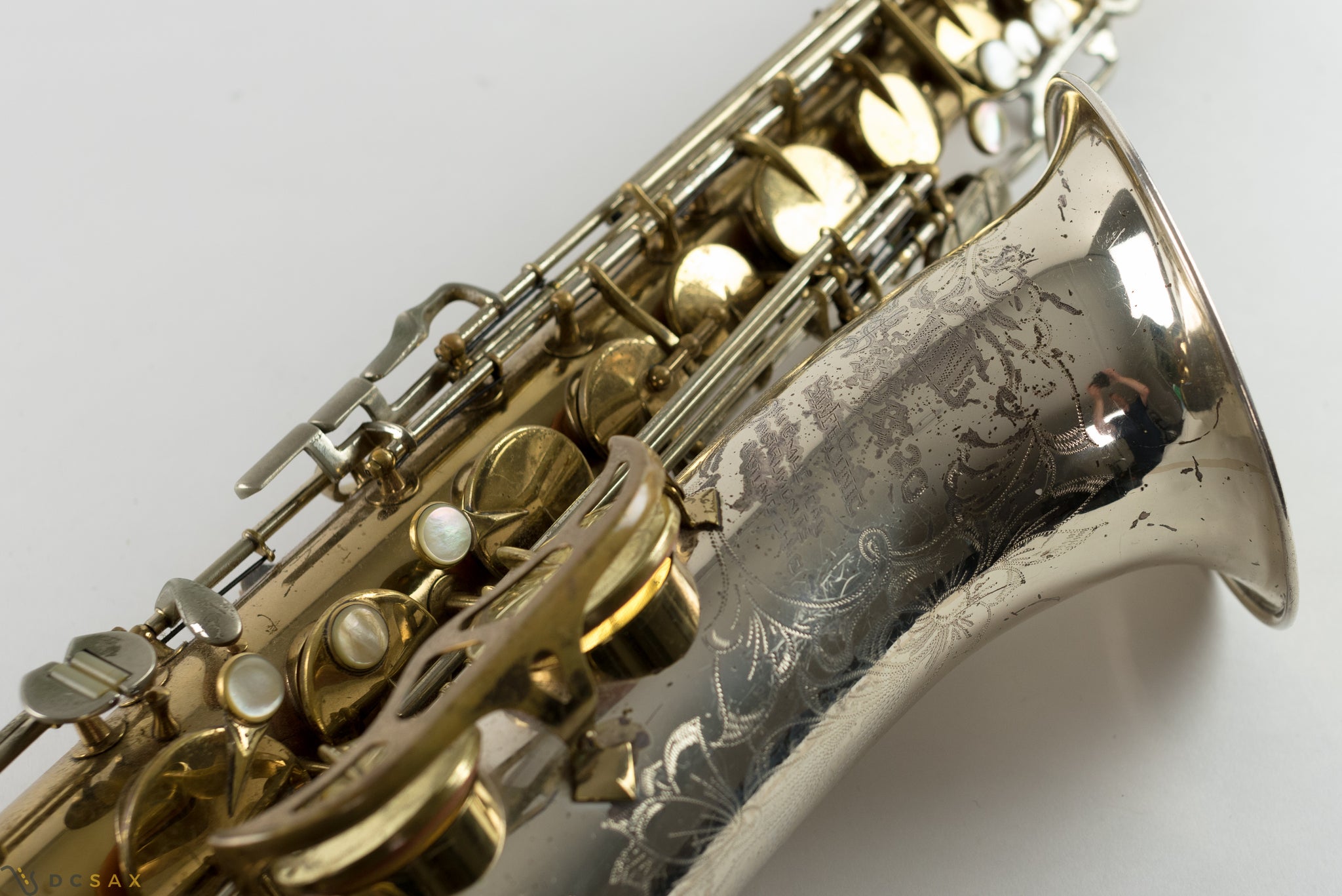 King Super 20 Tenor Saxophone, Silver Sonic