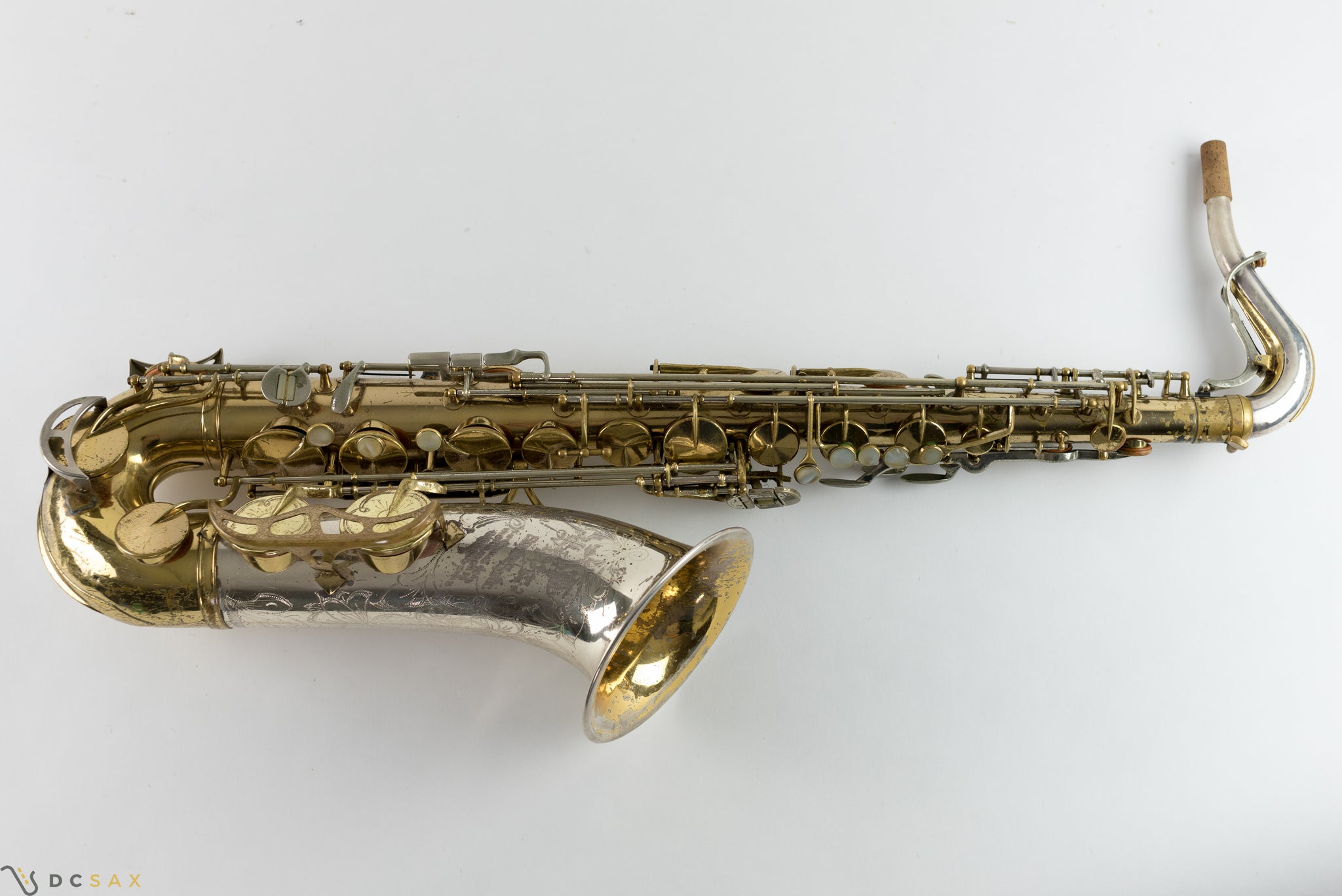 King Super 20 Tenor Saxophone, Silver Sonic