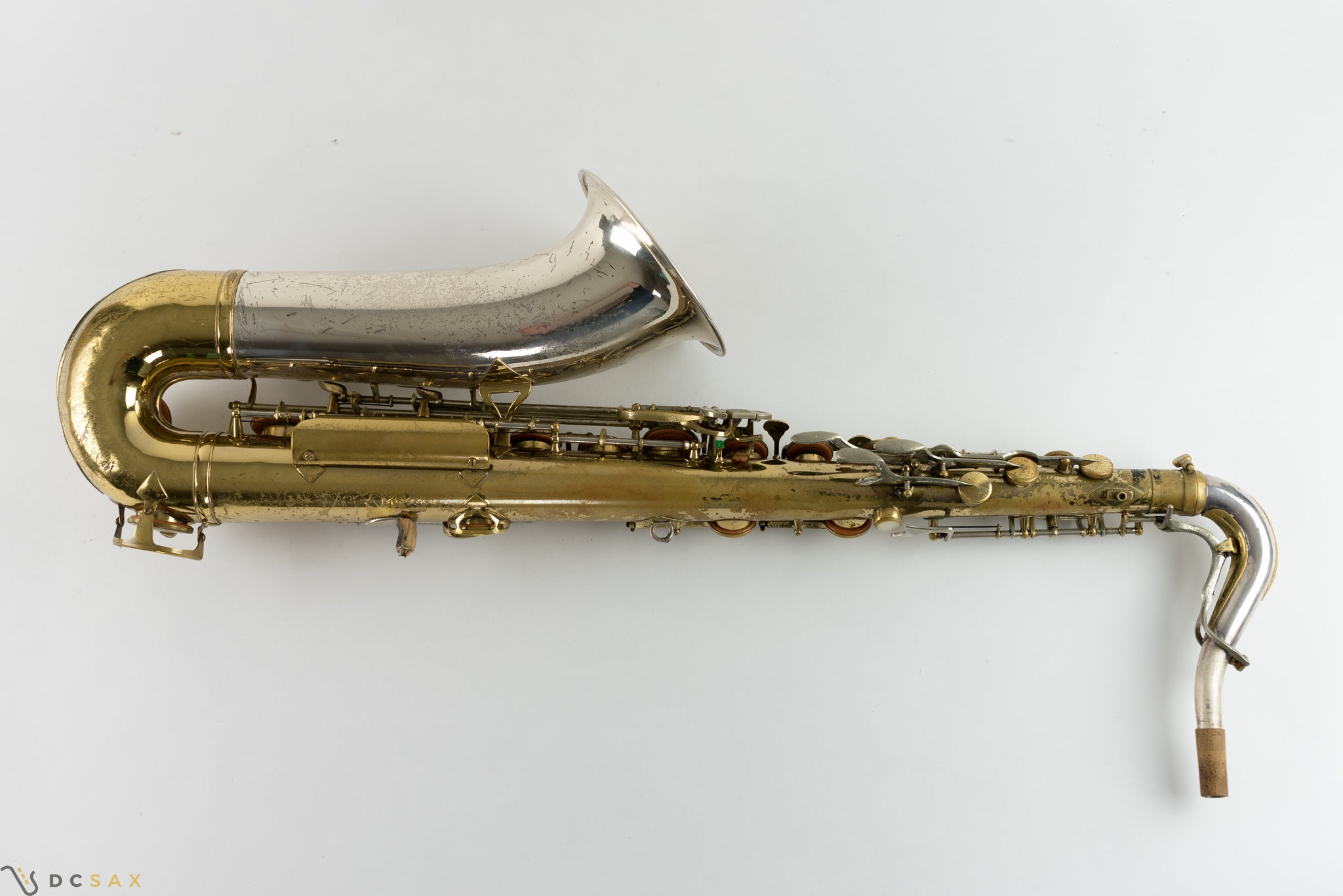 King Super 20 Tenor Saxophone, Silver Sonic
