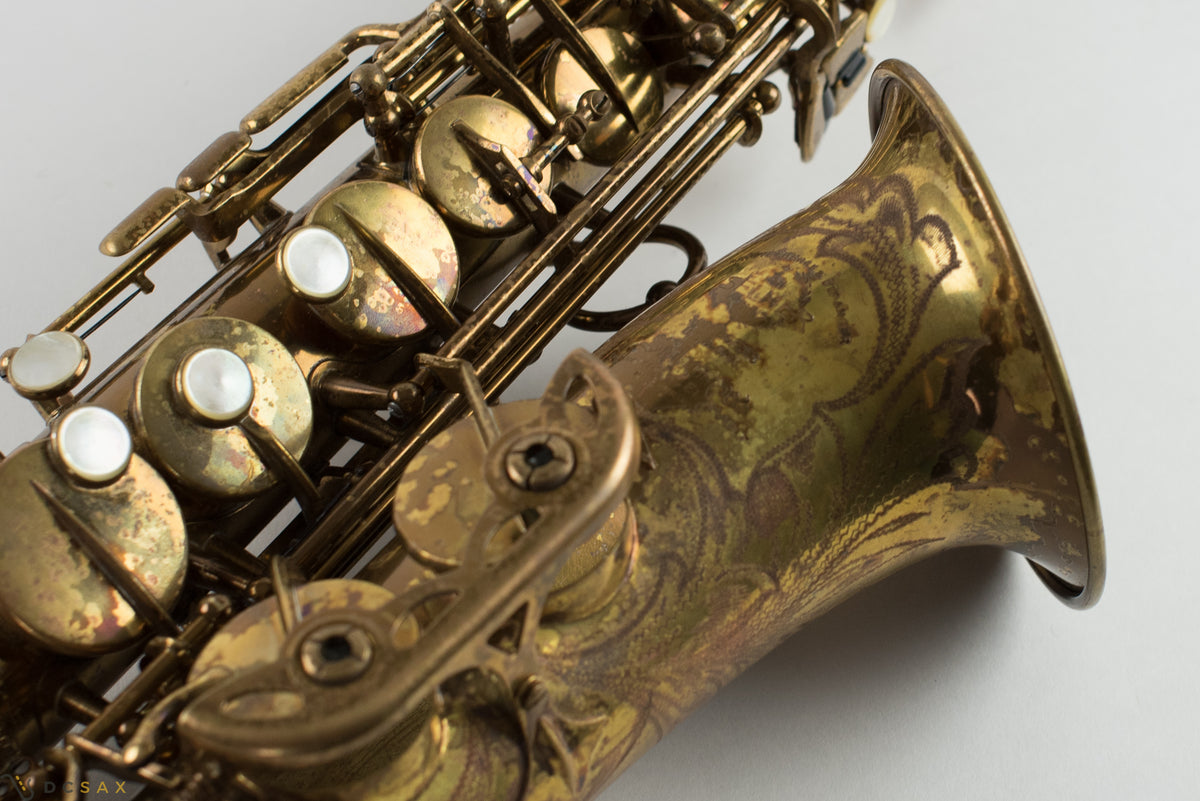 48,xxx Selmer Super Balanced Action Alto Saxophone, Original Lacquer, Overhaul, Video