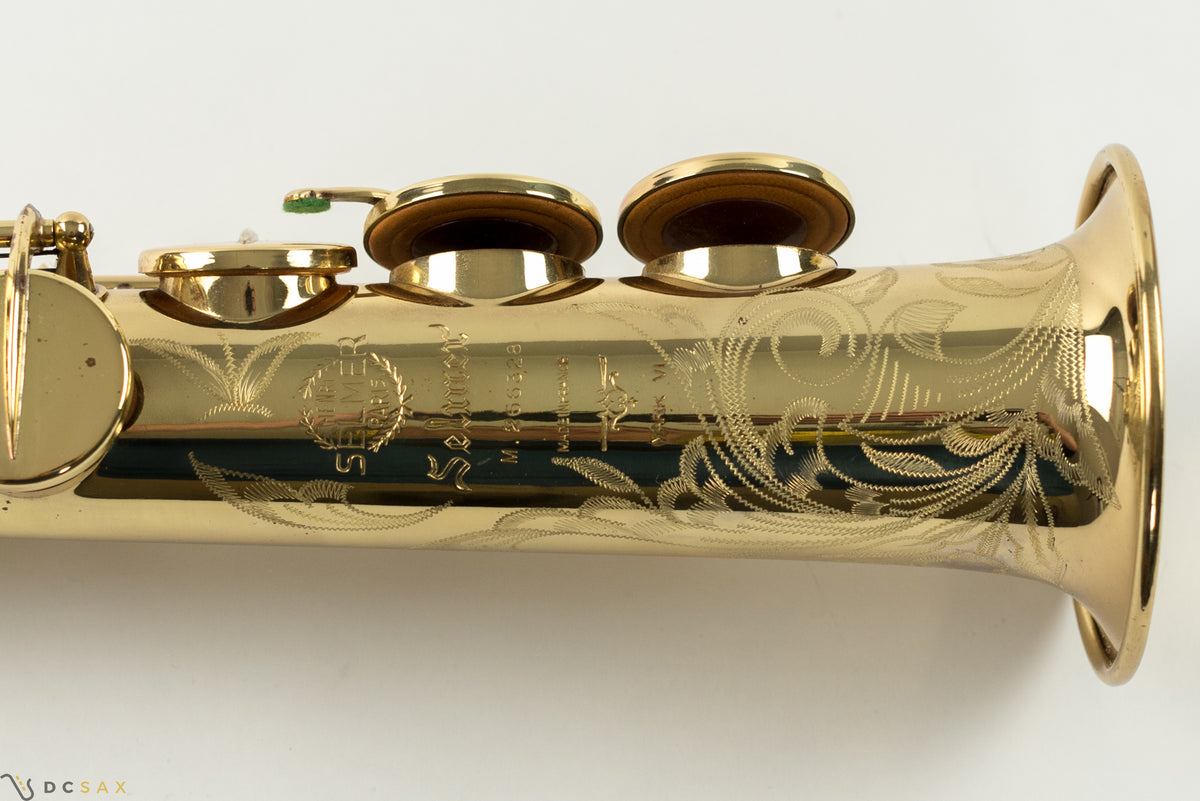 Selmer Mark VI Soprano Saxophone, AMERICAN ENGRAVED, Original Lacquer