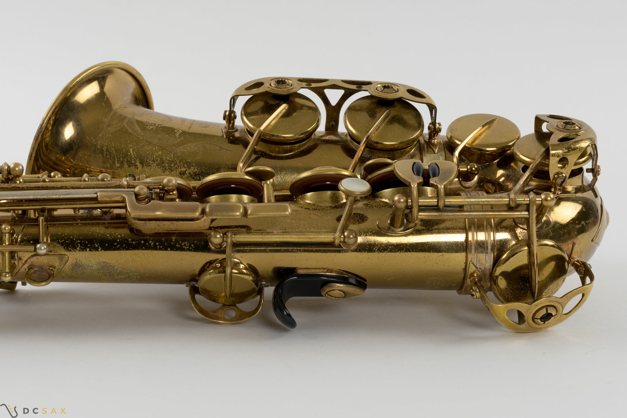 140,xxx Selmer Mark VI Alto Saxophone, Varitone Model, 90% Original Lacquer, SANBORN S/N, Overhaul